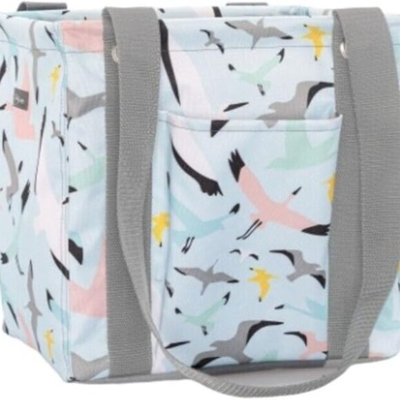 Thirty-One Small Utility Tote Bag Flights Of Fancy - Picture 1 of 1